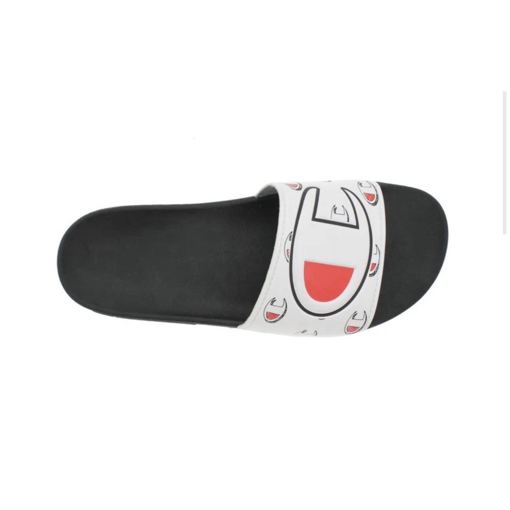 Size 1 US- Champion IPO slides Repeat, Black/White/Red